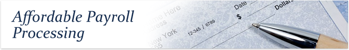 Affordable Payroll Processing